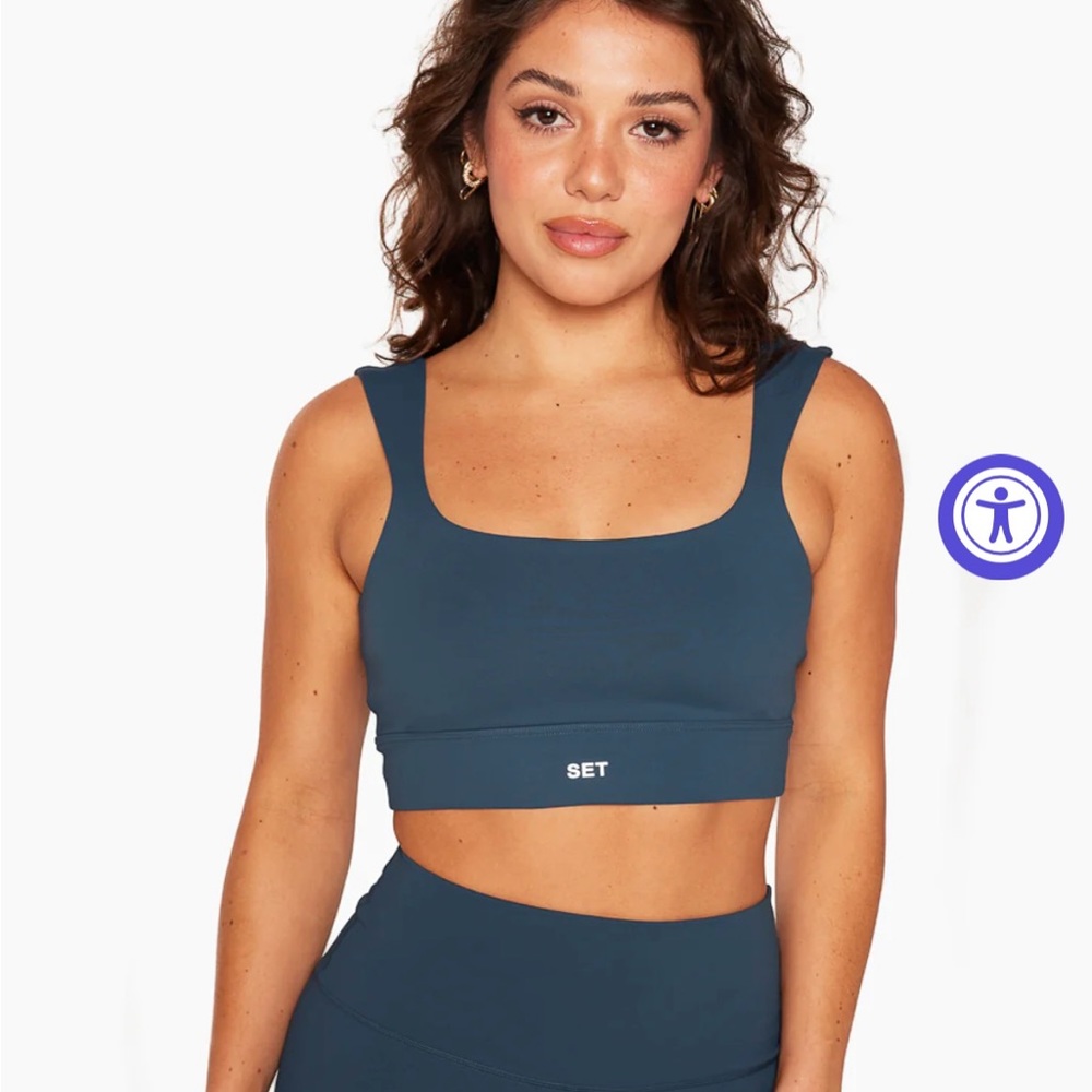 Set Active LUXFORM Ballet Band Bra- River